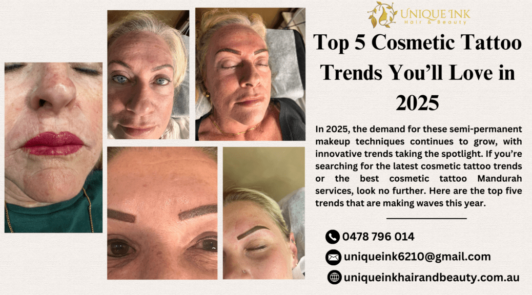 Top 5 Cosmetic Tattoo Trends You’ll Love in 2025