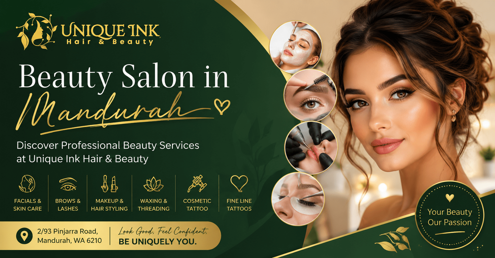 Beauty Salon in Mandurah: Discover Professional Beauty Services at Unique Ink Hair & Beauty