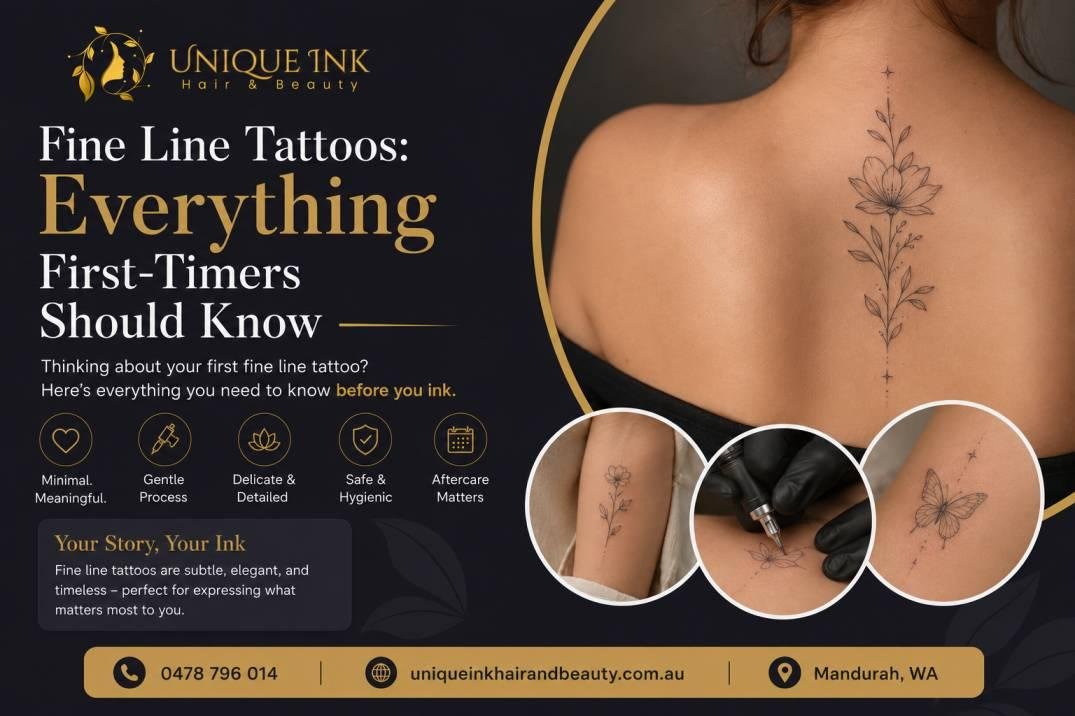 Fine Line Tattoos: Everything First-Timers Should Know