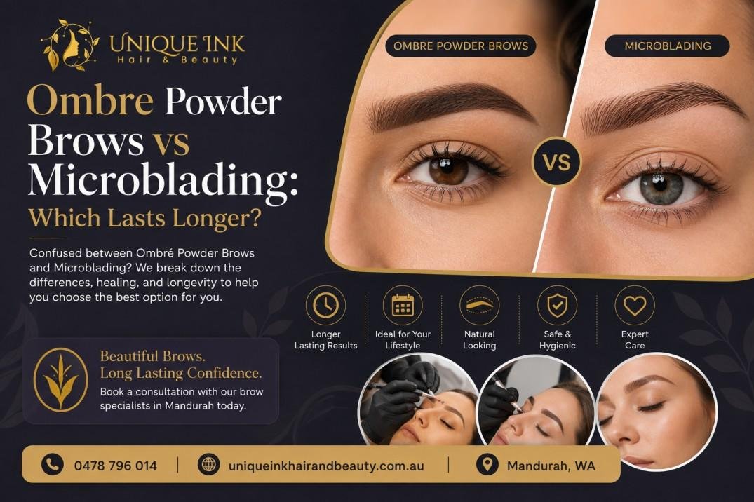 Ombre Powder Brows vs Microblading: Which Lasts Longer?